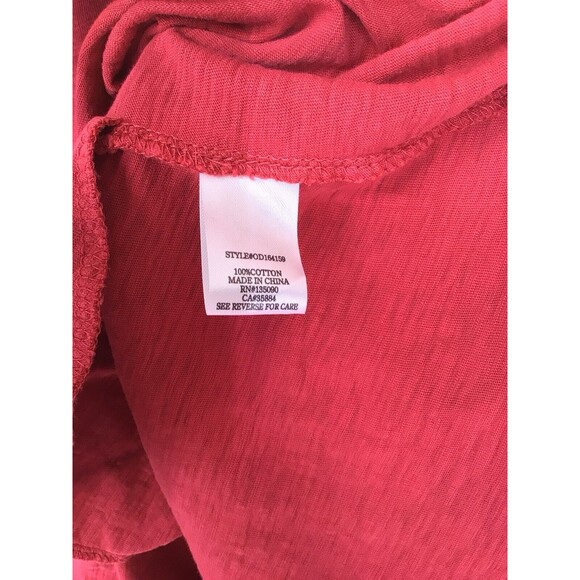 Others Follow Long Sleeve Dress With Pockets Women’s Size Small Red - Picture 5 of 7